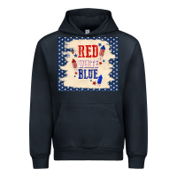 Navy red white blue Urban Hoodie - TumblerDesignByShophia