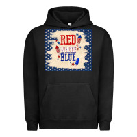 Pigment Black red white blue Urban Hoodie - TumblerDesignByShophia