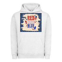 Pigment Lunar Rock red white blue Urban Hoodie - TumblerDesignByShophia