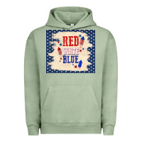 Pigment Oil Green red white blue Urban Hoodie - TumblerDesignByShophia