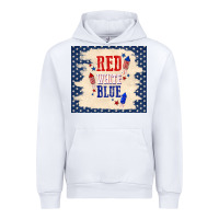 White red white blue Urban Hoodie - TumblerDesignByShophia