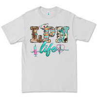 Dove Grey western nurse lpn  life Premium Tee - BarkalooDesign