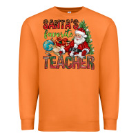 Carrot Santa's Favorite Teacher Premium Sweatshirt - BundleAndBundleShop