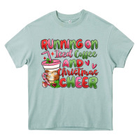 Arona running on iced coffee and christmas cheer Heavy Core Tee - MaliasSmallBusiness