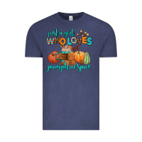 Vintage Denim just a girl who loves pumpkin spice Vintage Tee - AdoDesignShop