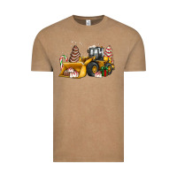 Vintage Coffee little debbie tree cakes bulldozer Vintage Tee - JahusDesignShop