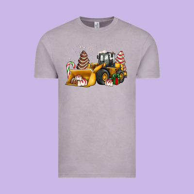 Little Debbie Tree Cakes Bulldozer Vintage Tee Designed By Jahusdesignshop