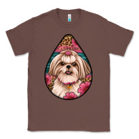Chestnut shih tzu teardrop earrings Classic Tee - Artiststas