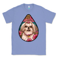 Colony Blue shih tzu teardrop earrings Classic Tee - Artiststas