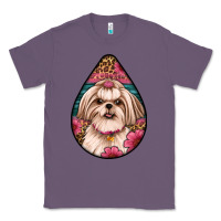 Lavender shih tzu teardrop earrings Classic Tee - Artiststas