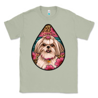 Matcha shih tzu teardrop earrings Classic Tee - Artiststas