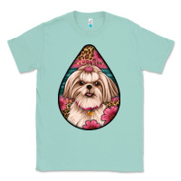 Seafoam shih tzu teardrop earrings Classic Tee - Artiststas