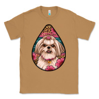 Toasted Coconut shih tzu teardrop earrings Classic Tee - Artiststas