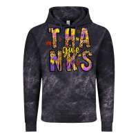 Cloud Black give thanks Vintage Hoodie - CowhideDigitalArt