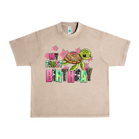 French Oak mu first birthday Urban Heavy Tee - AdoDesignShop