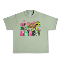 Oil Green mu first birthday Urban Heavy Tee - AdoDesignShop