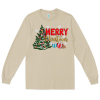 Mushroom merry christmas tree Long Sleeve Tee - AdoDesignShop