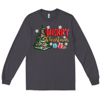 Smoke merry christmas tree Long Sleeve Tee - AdoDesignShop