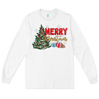 White merry christmas tree Long Sleeve Tee - AdoDesignShop