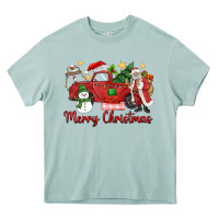 Arona merry christmas truck Heavy Core Tee - MaliasSmallBusiness