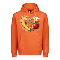 Carrot teaching is a work of heart Premium Hoodie - JahusDesignShop