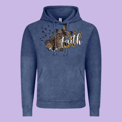 Faith Vintage Hoodie Designed By Sublimationcraftshop