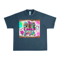 Midnight Navy this nurse is guided by jesus Urban Heavy Tee - JahusDesignShop