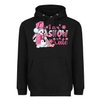 Black i am snow cute pink bbs Heavyweight Hoodie - BundleAndBundleShop