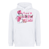 White i am snow cute pink bbs Heavyweight Hoodie - BundleAndBundleShop