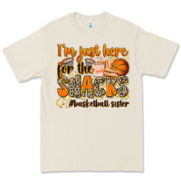 Bone im just here for the snacks basketball sister Premium Tee - Zillion Design Studio