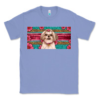 Colony Blue shih tzu license plate Classic Tee - Artiststas