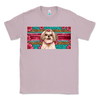 Lilac shih tzu license plate Classic Tee - Artiststas