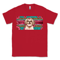 Red shih tzu license plate Classic Tee - Artiststas