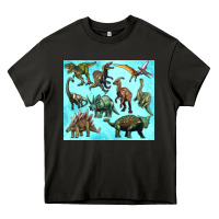 Asphalt dinosaurs tumbler Heavy Core Tee - Artiststas