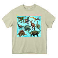 Mossy dinosaurs tumbler Heavy Core Tee - Artiststas