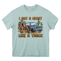 Arona i got a heart like a truck Heavy Core Tee - MaliasSmallBusiness