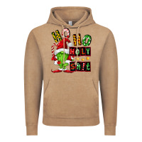 Vintage Coffee ho ho holy shit Vintage Hoodie - FaDigitalArtStudio
