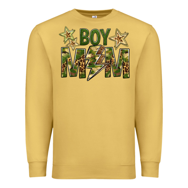 Boy Mom Premium Sweatshirt by BundleAndBundleShop | Teevron