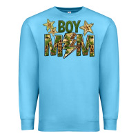 Ocean Blue Boy Mom Premium Sweatshirt - BundleAndBundleShop