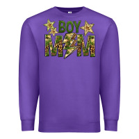 Purple Boy Mom Premium Sweatshirt - BundleAndBundleShop