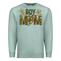 Seafoam Boy Mom Premium Sweatshirt - BundleAndBundleShop