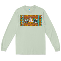 Matcha mom goat sunflowers license plate Long Sleeve Tee - Artiststas