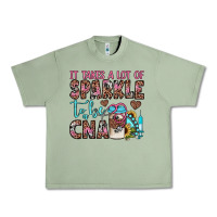 Oil Green it takes a lot of sparkle to be a cna Urban Heavy Tee - JahusDesignShop