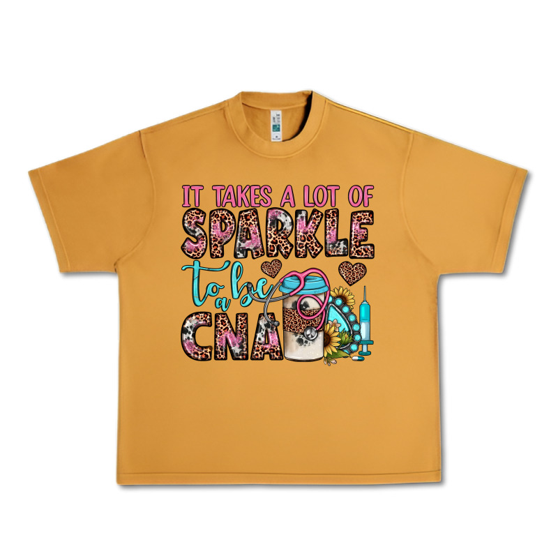 It Takes A Lot Of Sparkle To Be A Cna Urban Heavy Tee by JahusDesignShop | Teevron