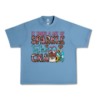 Pebble Blue it takes a lot of sparkle to be a cna Urban Heavy Tee - JahusDesignShop