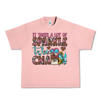 Salmon it takes a lot of sparkle to be a cna Urban Heavy Tee - JahusDesignShop