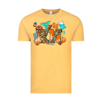 Vintage Mustard rn registered nurse Vintage Tee - AdoDesignShop