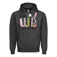 Charcoal Heather one hip paraprofessional Zipper Hoodie - MaliasSmallBusiness