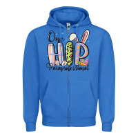 True Royal one hip paraprofessional Zipper Hoodie - MaliasSmallBusiness