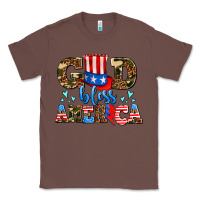Chestnut god bless america Classic Tee - AdoDesignShop